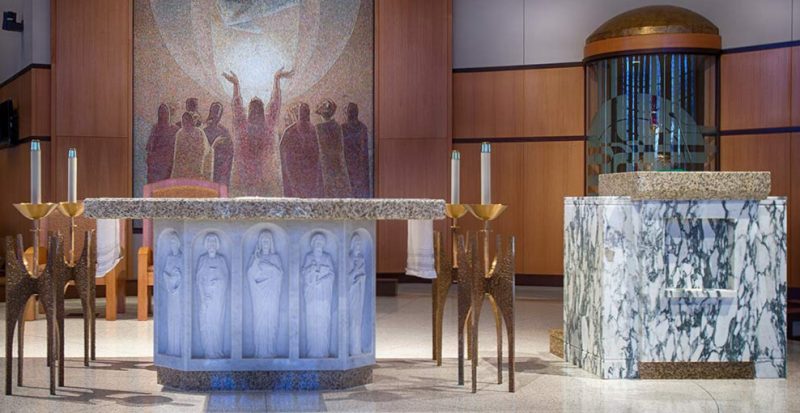 Altar and Pulpit