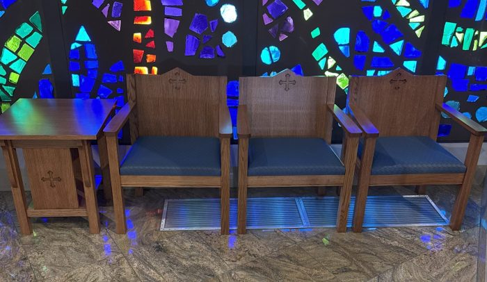 Chairs and small table