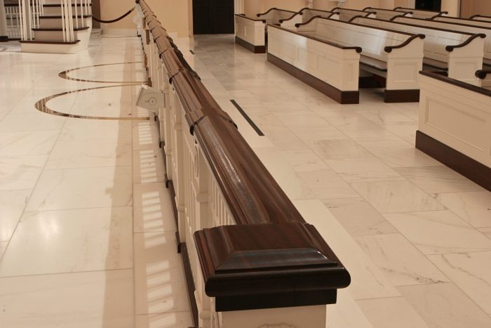 Communion rail