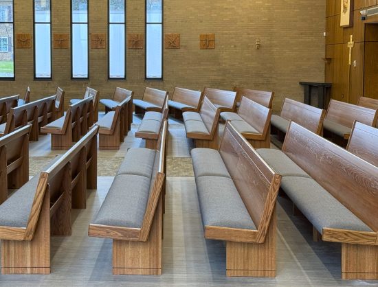 Pews - side angle