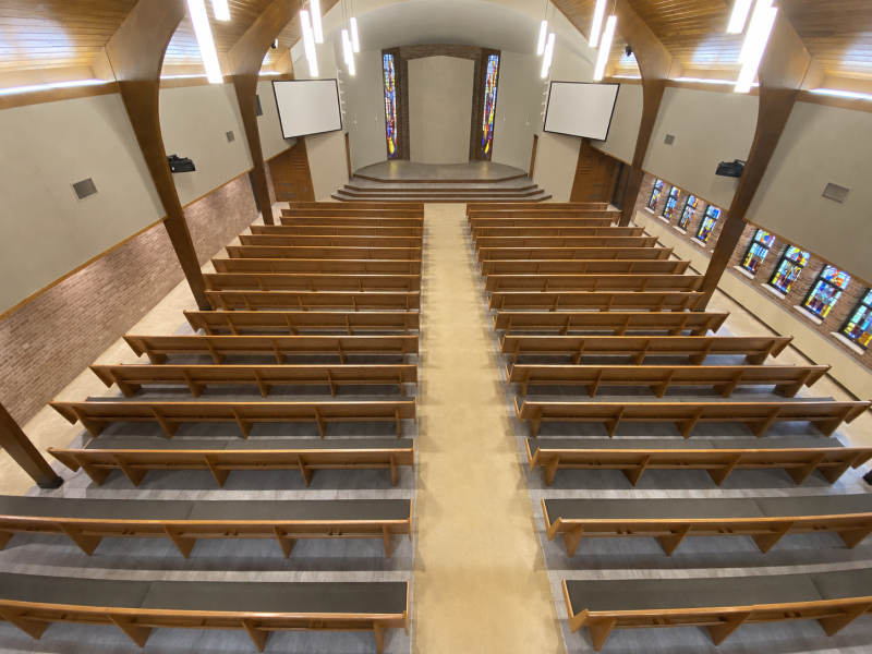 Up-scaled Balcony Rear Nave